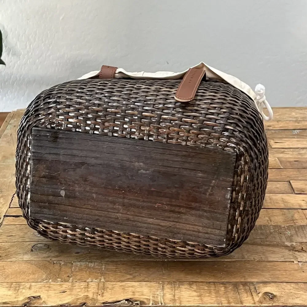 Bike Basket With Cup Holder 11.5
